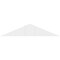 Ekena Millwork Portland Architectural Grade PVC Gable Bracket, 36"W x 7 1/2"H x 4"D x 6"F, 5/12 Pitch GBP036X08X0406POR00 - alternate 2